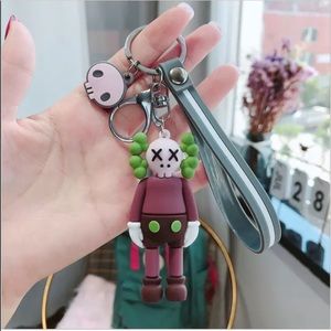 KAWS Companion Keychain 3D Rubber Silicone